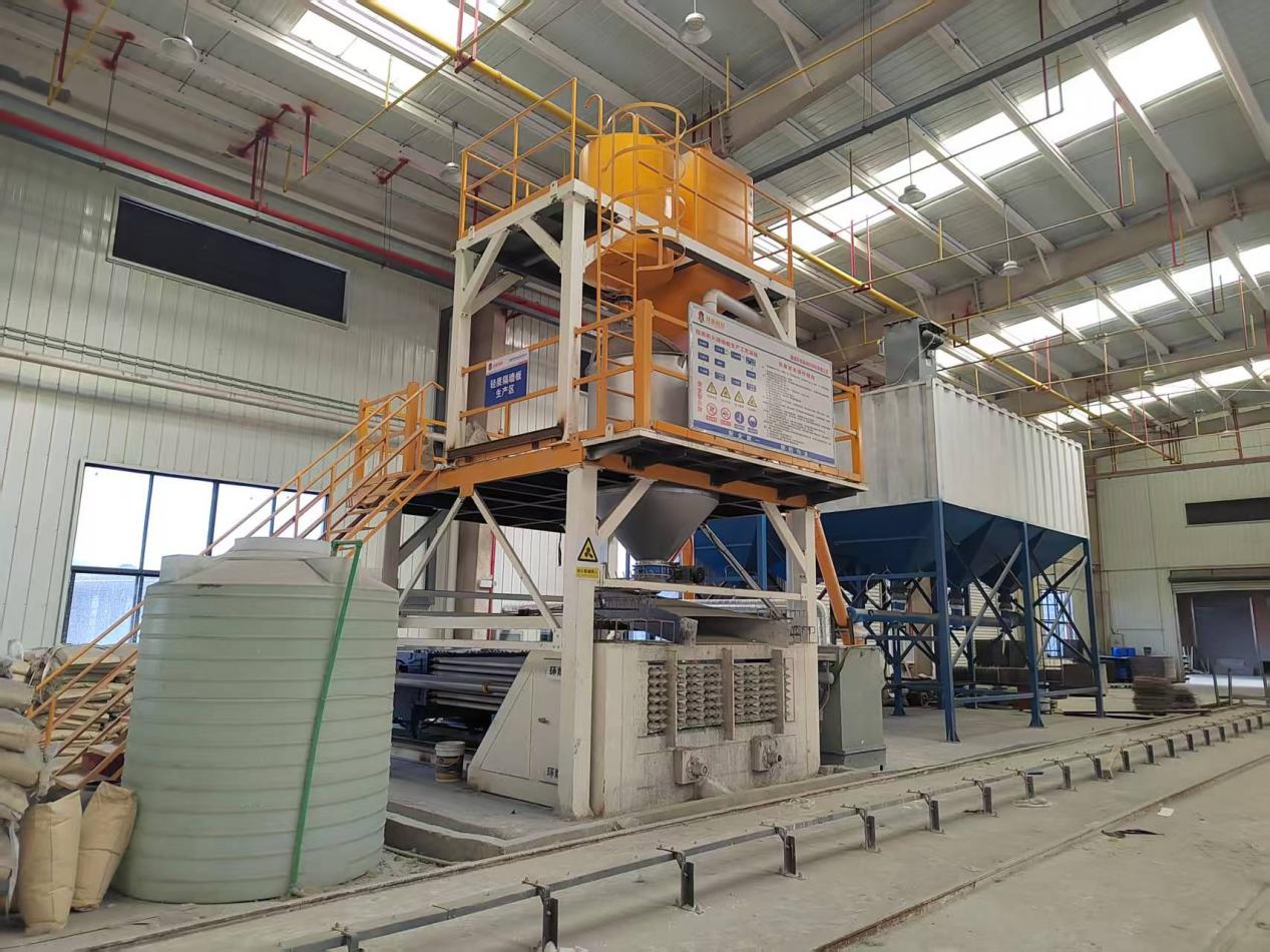 Prefabricated material production line