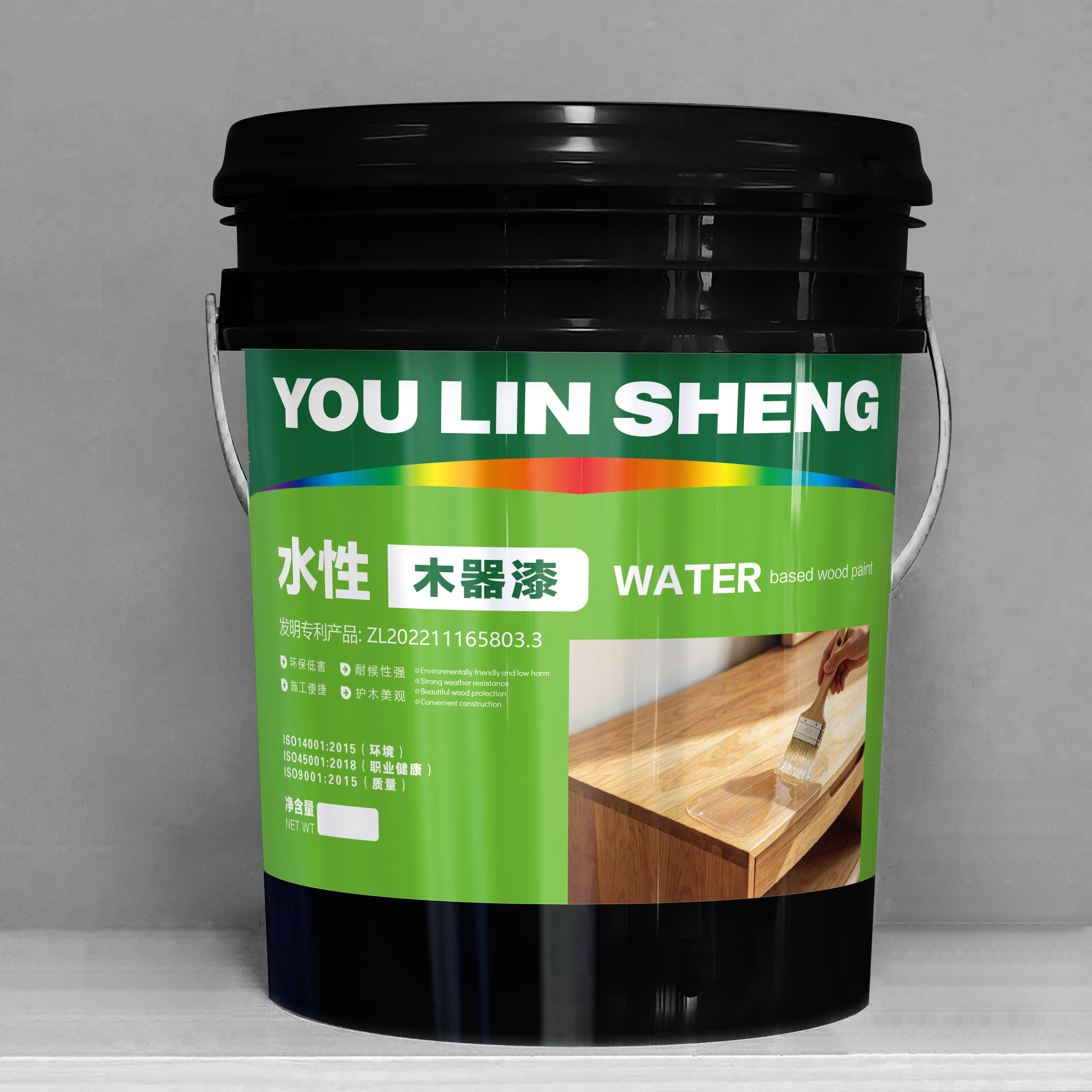 Wood surface coating product