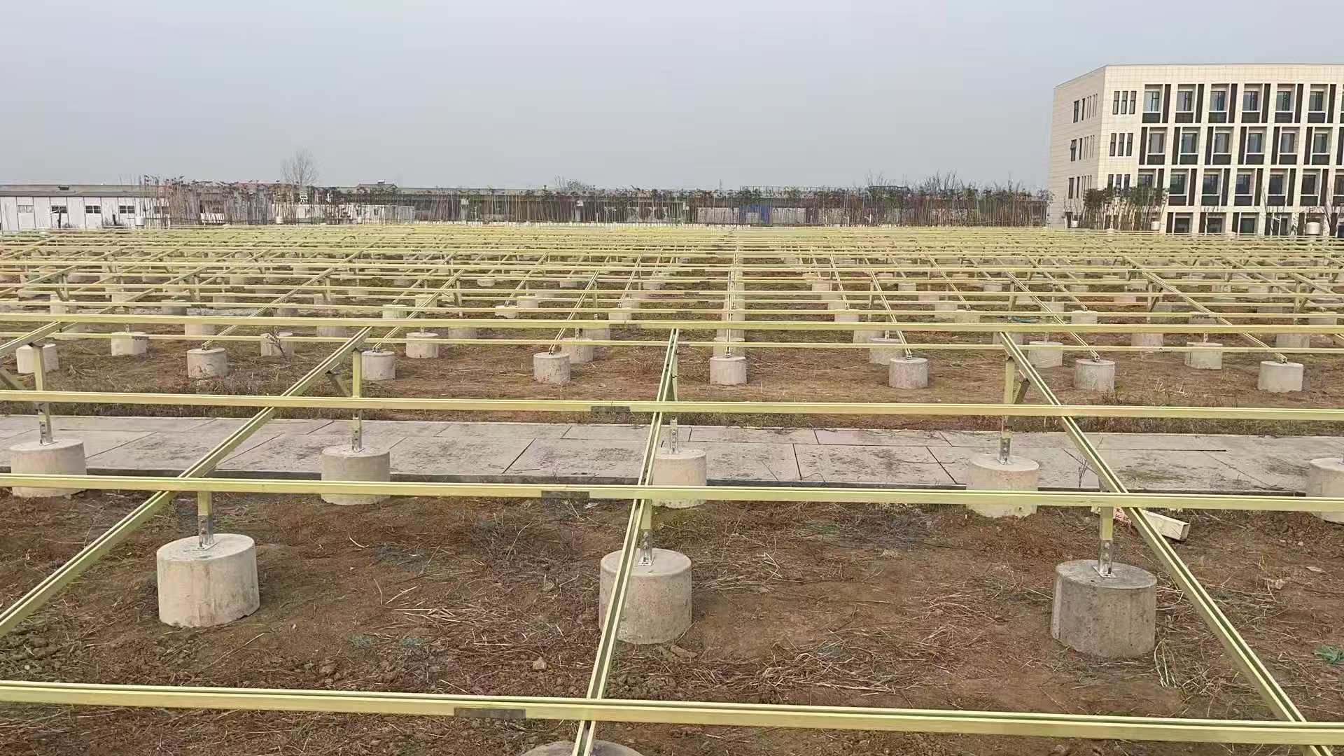 Photovoltaic field installation
