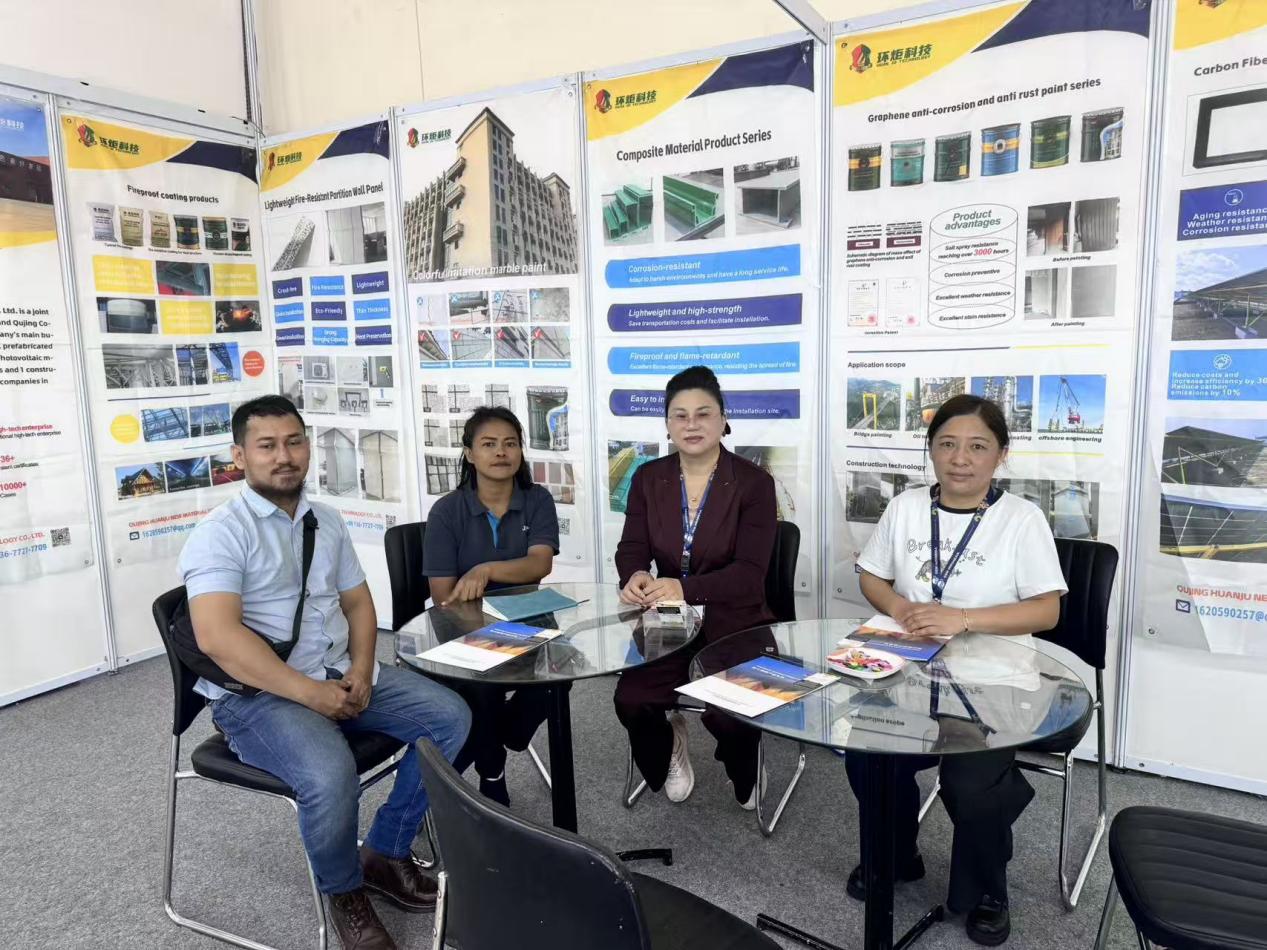 International trade show meeting